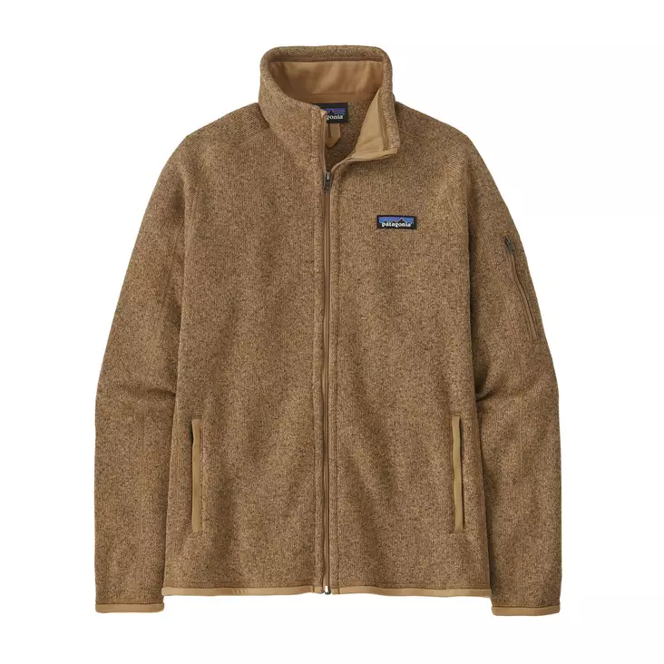 Patagonia W's Better Sweater Jacket Grayling Brown - Isolierte Jacken - 195699940222 - 1