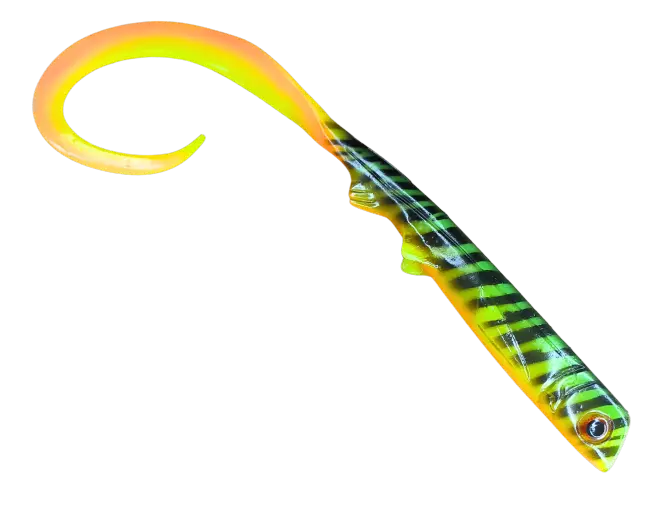 Polarbite Curly Shad 45cm/95g - Weichköder für Hechte über 100g - 1401202 - 1