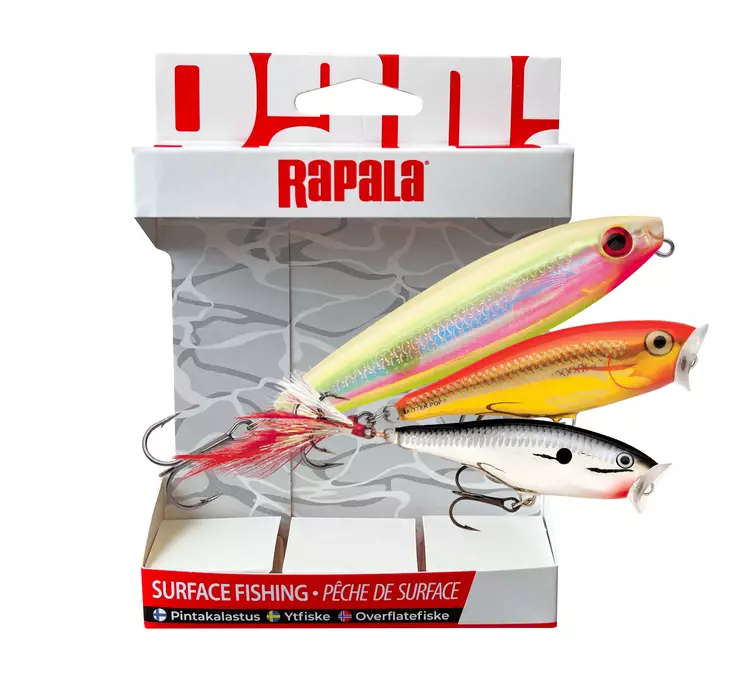 Rapala Essentials Topwater Cloudy 2.0 - Köder-Sortimente - 022677384122 - 1