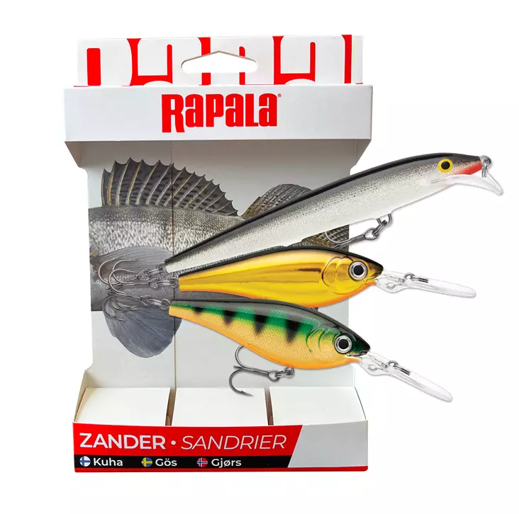 Rapala Essentials Zander Sunny 2.0 - Köder-Sortimente - 022677384092 - 1