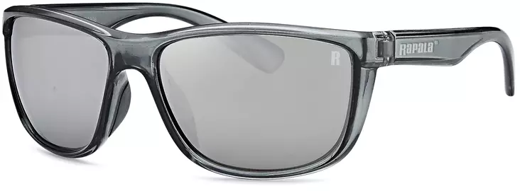Rapala Wahoo Black Silver Mirror - Kunststofflinsen - 022677381152 - 1
