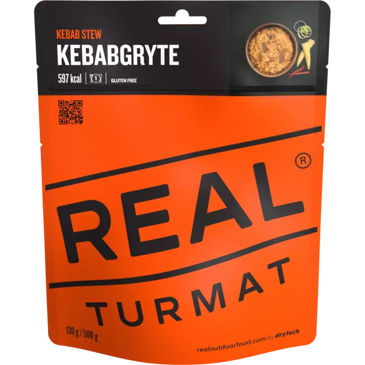 Real Turmat Kebab Stew (G) - Campingmahlzeiten - 7036489060092 - 2