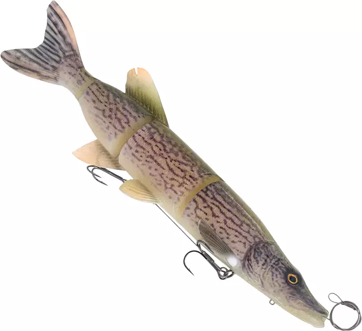 Savage Gear 3D LT Pike 48cm 820g - Weichköder für Hechte über 100 g - 17920262 - 1