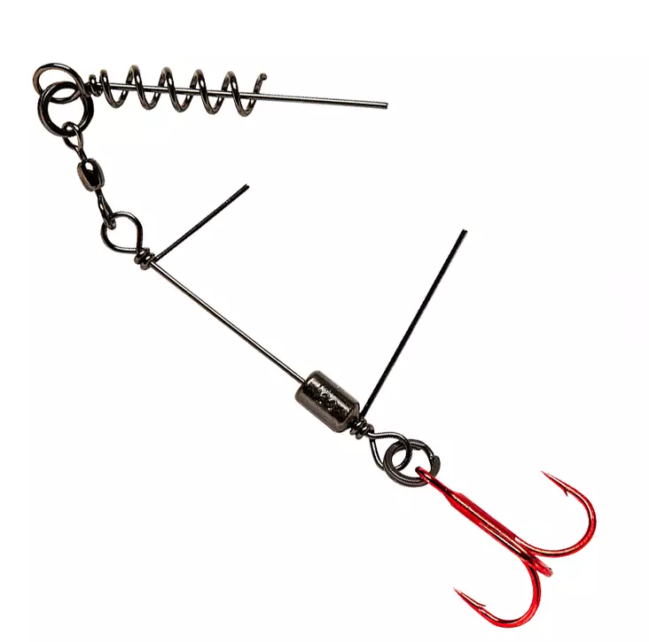 Savage Gear SS Corkscrew Stinger #2/0 - Hechtmontagen und Zubehör - 5706301722782 - 1