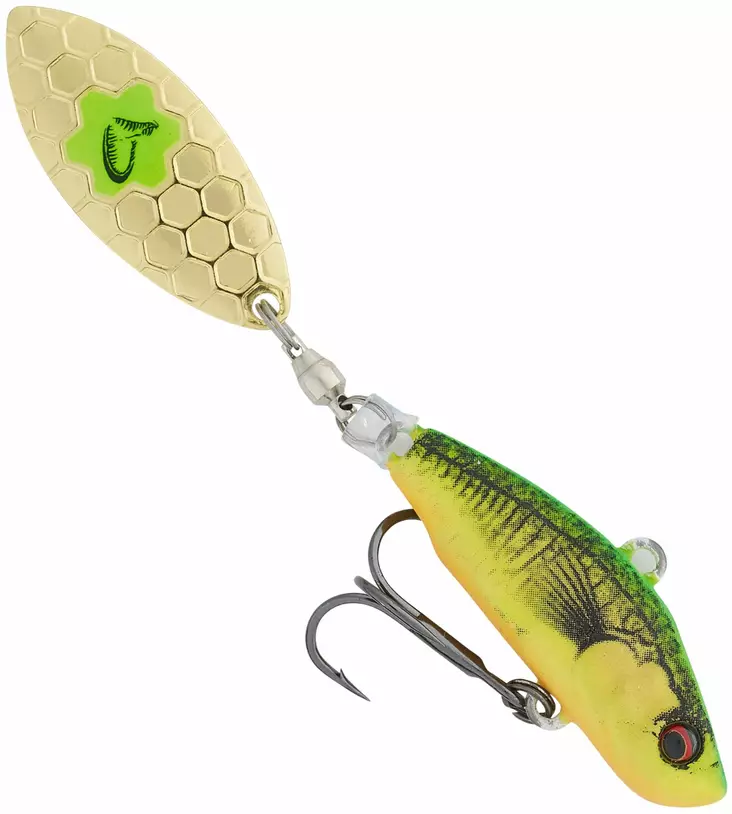 Savage Gear Sticklebait Tailspin 7,3cm 1 - Spintails und Bladebaits - 34006002 - 1