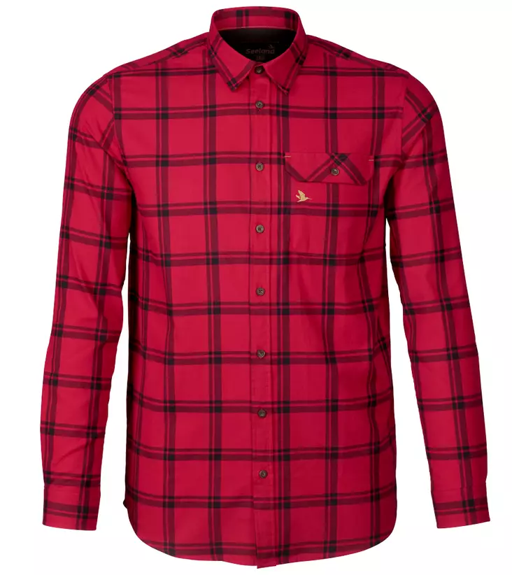Seeland Highseat Shirt Hunter Red - Hemden - 5714733514882 - 1