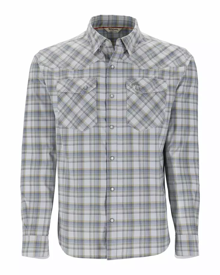 Simms Brackett Shirt Sterling Plaid - Hemden - 694264669792 - 1