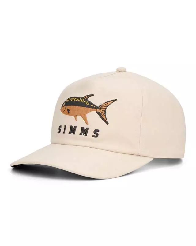 Simms Double Haul Cap B.Clay Nomad Fish - Kappen - 694264709832 - 1