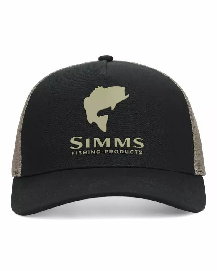 Simms Double Haul Trucker Stone Black - Trucker-Kappen - 694264673942 - 2
