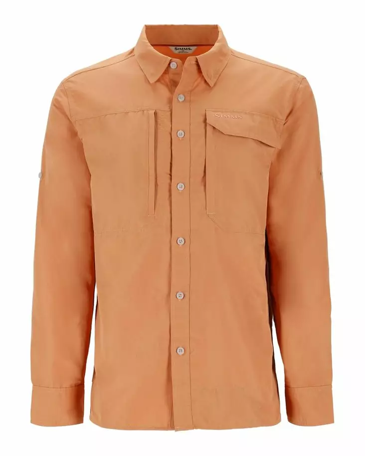 Simms Guide Shirt Orange Maple - Hemden - 694264691892 - 2