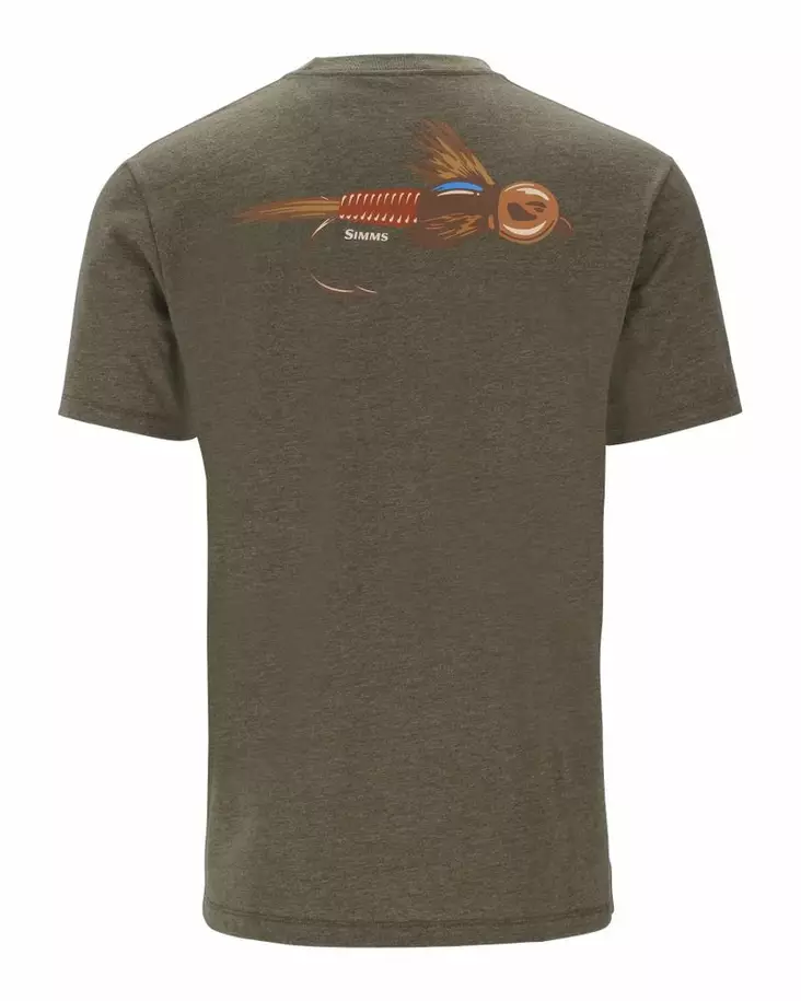 Simms Let It Fly T-Shirt Military Heather - Herren-T-Shirts - 694264678862 - 2