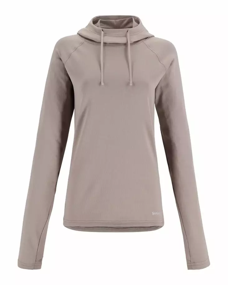 Simms Women's Heavyweight Baselayer Hoody Dolomite - Unterhemd - 694264655672 - 2