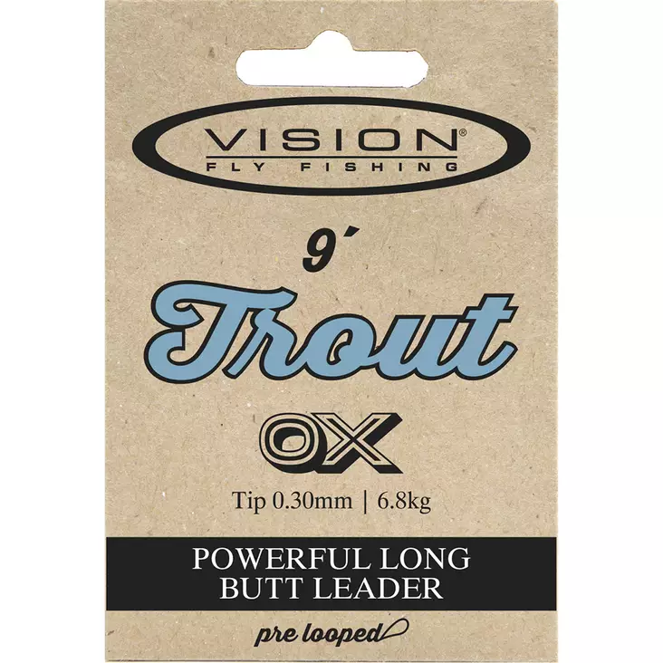 Vision Trout Leader 9' - Nylon-Vorfächer - 6417512300902 - 3