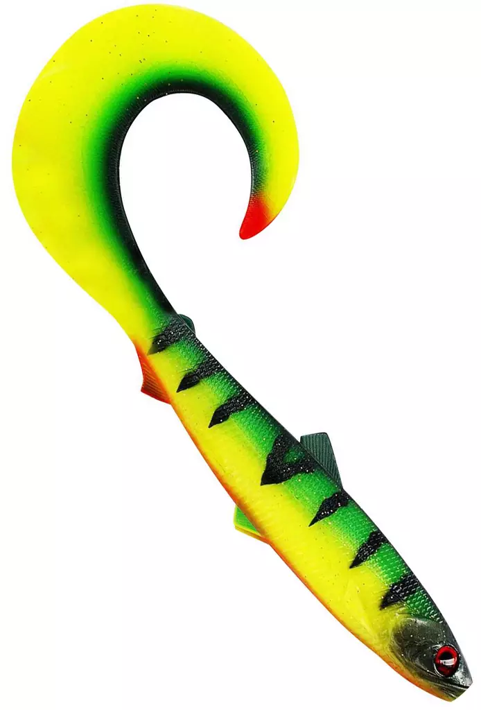 Westin Bullteez Curlytail 21cm 49g - Weichköder für Hechte unter 100g - 0612202212 - 1