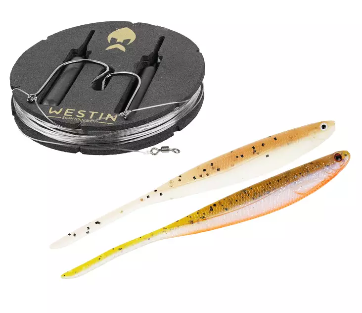 Westin Dropshot Kit 10g Clear Water Mix - Weichköder für das Vertikalangeln - 5707549536902 - 1