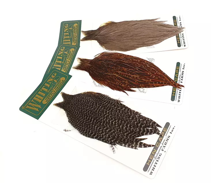 Whiting Hebert Miner Hen Cape - Hühnerhälse und Sattelfedern - 40350300012 - 1