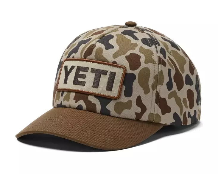 Yeti Woven Flat Brim Snapback Camo - Caps - 888830395202 - 1