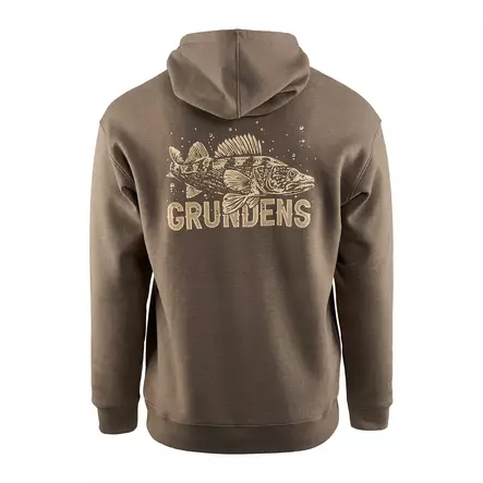 Grundens King of the Lakes Hoodie Otter Heather - Sweatshirts - 0840316335263 - 2