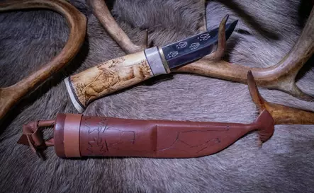 Pohjolan Tulet Elchbulle - Messer und Klingen - 55002500013 - 2
