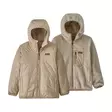 Patagonia K's Reversible Ready Freddy Hoody Oar Tan - Isolationsjacken - 195699085923 - 1