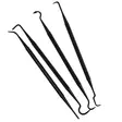 Birchwood Firearm Cleaning Picks 4pcs - Waffenreinigungssets - 029057411133 - 1