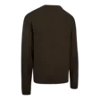 Deerhunter Harrington V-Neck Knit Brown Melange - Hemden - 5702827236253 - 2
