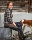 Deerhunter Lady Ruby Shirt Yellow Check - Hemden - 5702827189283 - 6