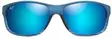Maui Jim Kaiwi Channel - Blue Black Stripe Frame with Blue Hawaii Lens - Glaslinsen - 603429067373 - 2