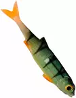 Mikado Flat Fish 5,5cm 10pcs - Weichköder für das Vertikalangeln - 340030173 - 2