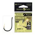 Mikado Golden Point Chinu with Ring 10 pcs - Öhr- & Plättchenhaken - 5900637616313 - 1
