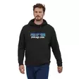 Patagonia P-6 Logo Uprisal Hoody Black - Sweatshirts - 194187655433 - 3
