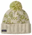 Patagonia Snowbelle Beanie Evergreen Flakes: Birch White - Mützen - 196924766433 - 1