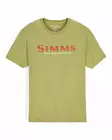 Simms Simms Logo T-shirt Tent Green - Herren-T-Shirts - 694264694343 - 1