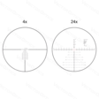 Vector Optics Continental x6 4-24x56 VEC-MBR HD FFP Scope - Zielfernrohre für Long-Range - 6976386122053 - 12