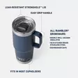 Yeti Rambler 2.0 Travel Mug 20oz Navy - Thermosflaschen und -becher - 888830614303 - 4