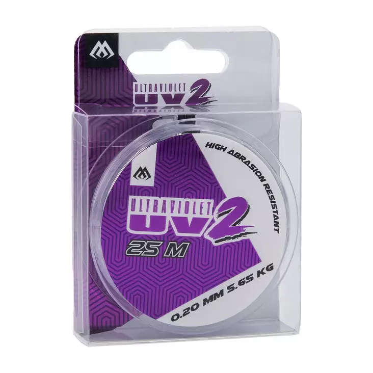 Mikado Ultraviolet 25m - Mono- & Fluorocarbon-Vorfachschnüre - 5900637001393 - 1