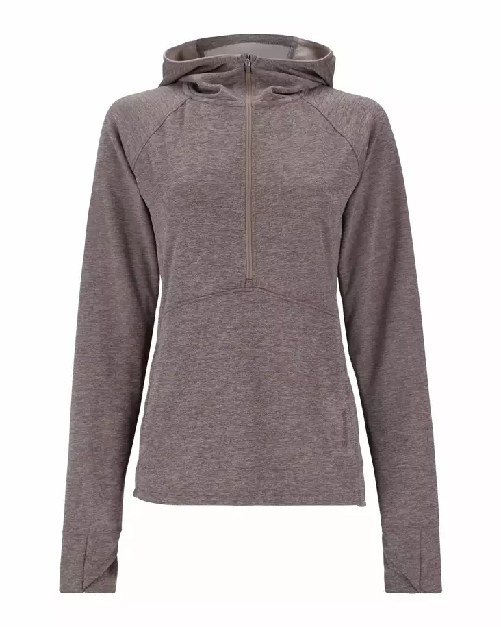 Simms Womens Bugstopper Hoody Heron Heather - Sweatshirts - 694264679593 - 1