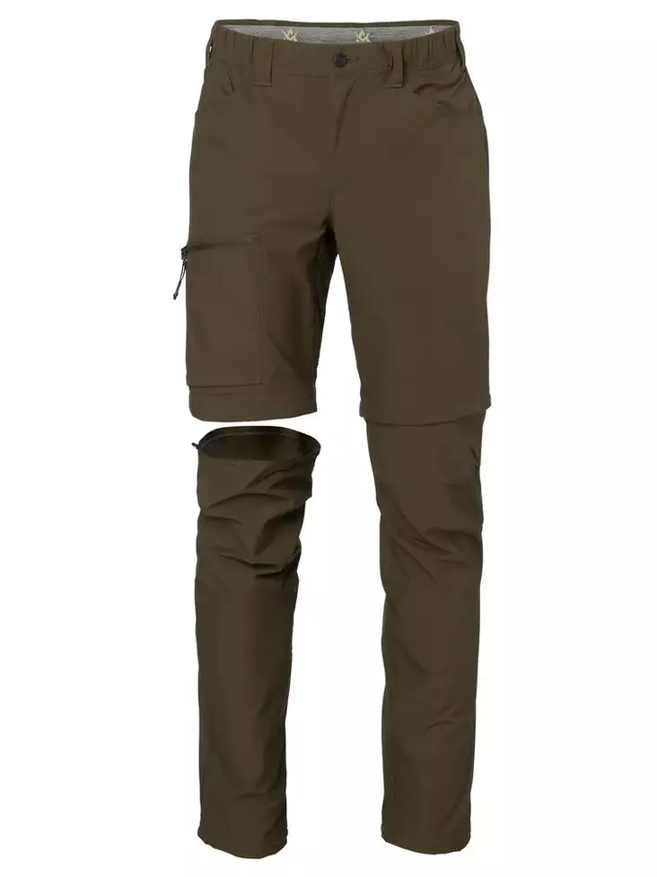 Alaska Chaser Lite Ms Zip Off Pants Solid Brown - Jagdhosen für Männer - 6438347062643 - 1