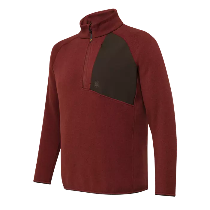 Beretta Abisko Half Zip Fleece Madder Brown - Jagdunterwäsche - 8051832698653 - 1
