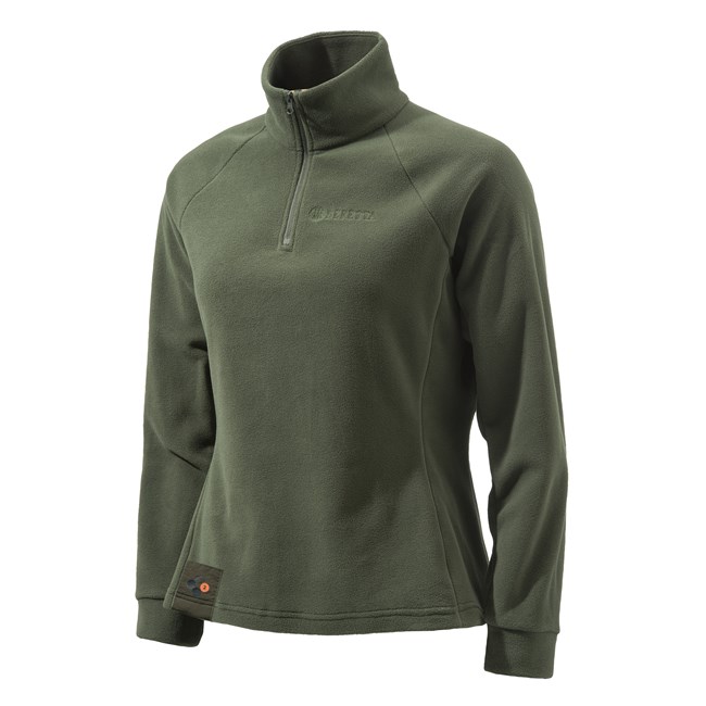 Beretta Half Zip Fleece Womens Green - Hemden - 8051832194803 - 1