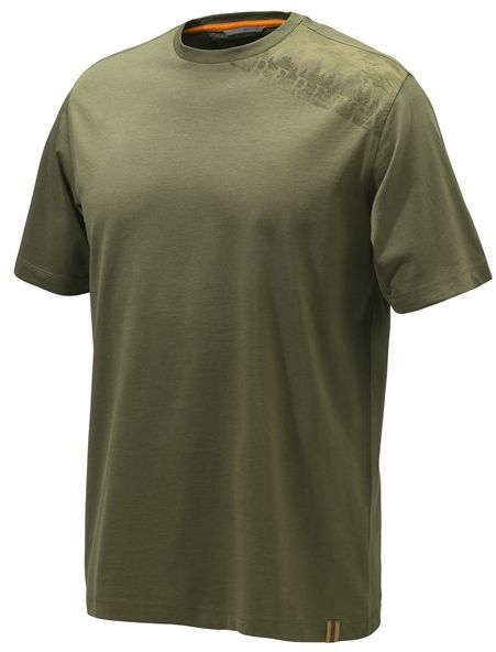Beretta Pine Shoulder T-shirt Dark Olive - Hemden - 8051832531233 - 1
