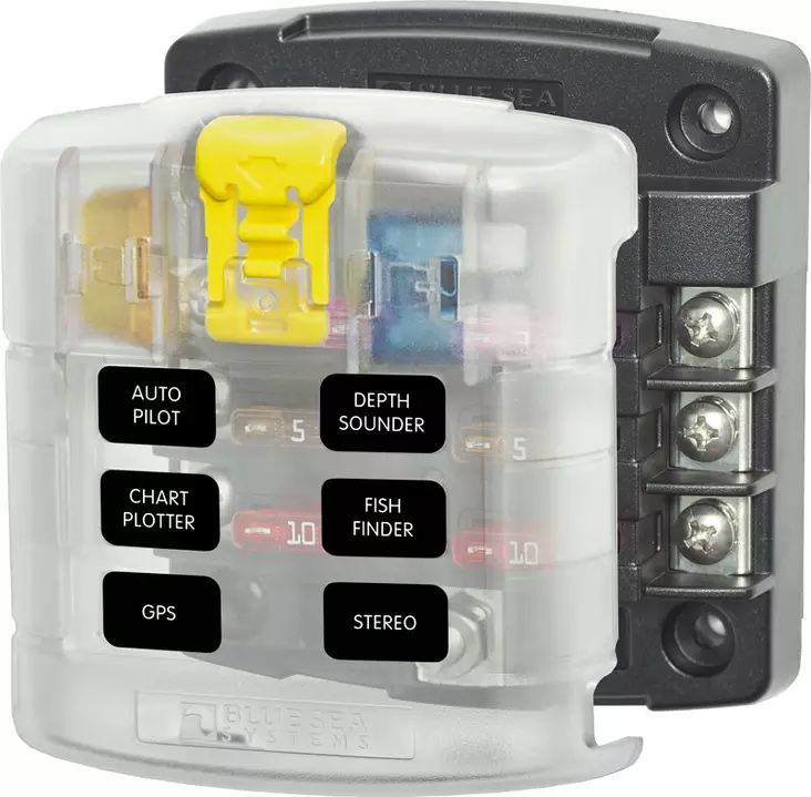 Blue Sea ST Blade Common Source Fuse 3Se - Batteriezubehör - 632085050283 - 1