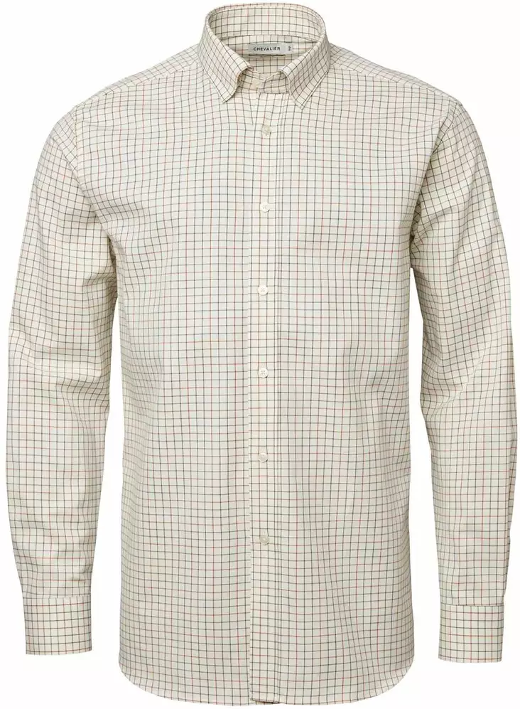 Chevalier Luton Shooting Fit Shirt Men Amber Tattersall - Hemden - 808491169523 - 1