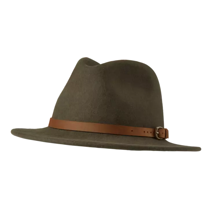 Deerhunter Adventurer Felt Hat Green - Kopfbedeckungen - 5702827138243 - 1