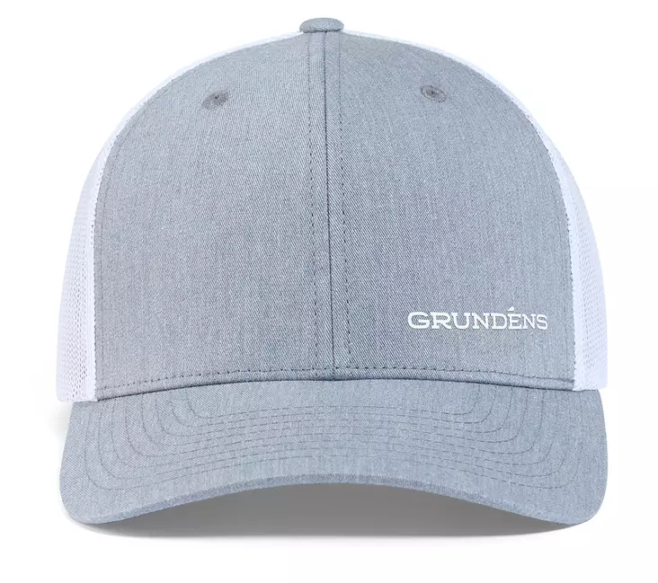 Grundens ICONic Trucker Heather Grey - Trucker-Caps - 0840316324373 - 1