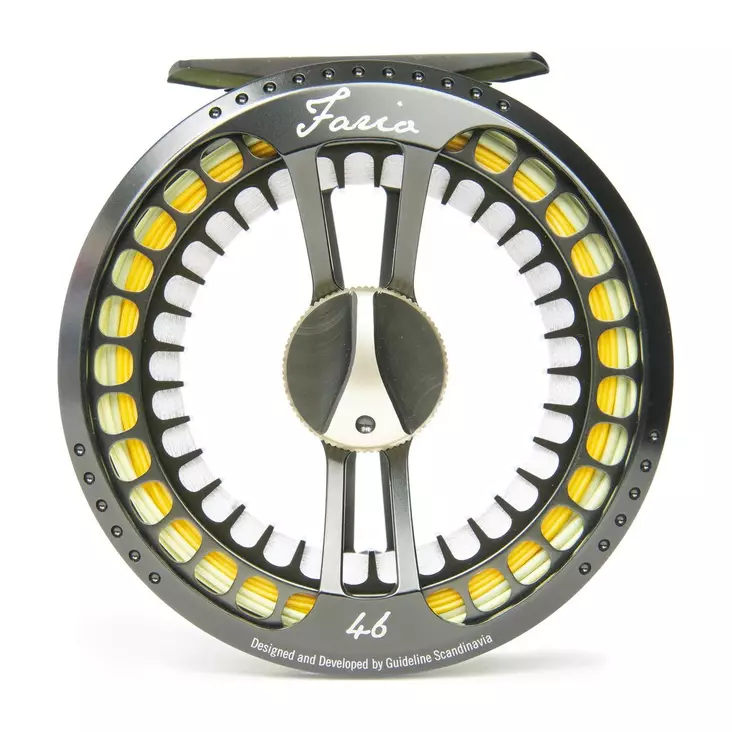 Guideline Fario LW Dk. Gr.Green/Gold #24 - Guideline-Fliegenrollen - 7033841073103 - 1