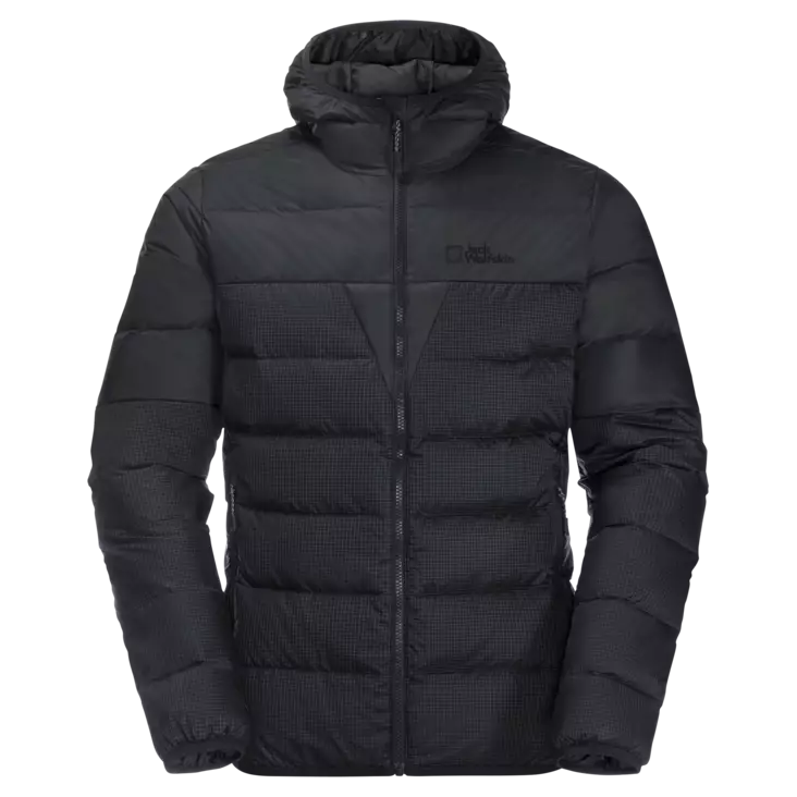 Jack Wolfskin Mens DNA Tundra Hoody Phantom - Daunenjacken für Herren - 4064993513103 - 1