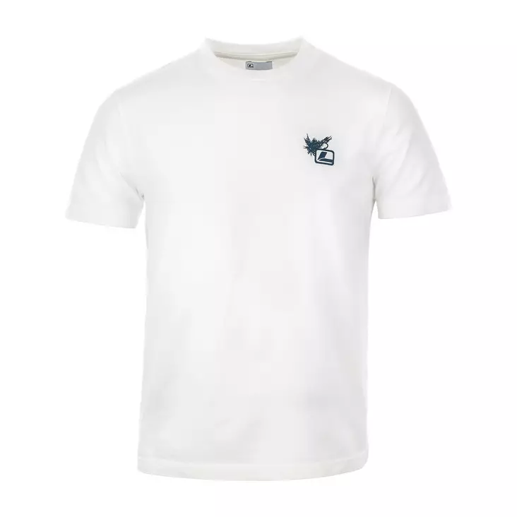 Loop Atlantic Salmon Graphic T-Shirt Optic White - Herren-T-Shirts - 827142085173 - 1