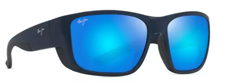 Maui Jim Amberjack Blue Hawaii Dark Navy - Glaslinsen - 603429078423 - 1