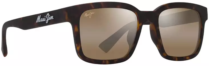 Maui Jim Opiopio AF - Matte Dark Havana Frame with HCL Bronze Lens - Kunststofflinsen - 603429079543 - 1